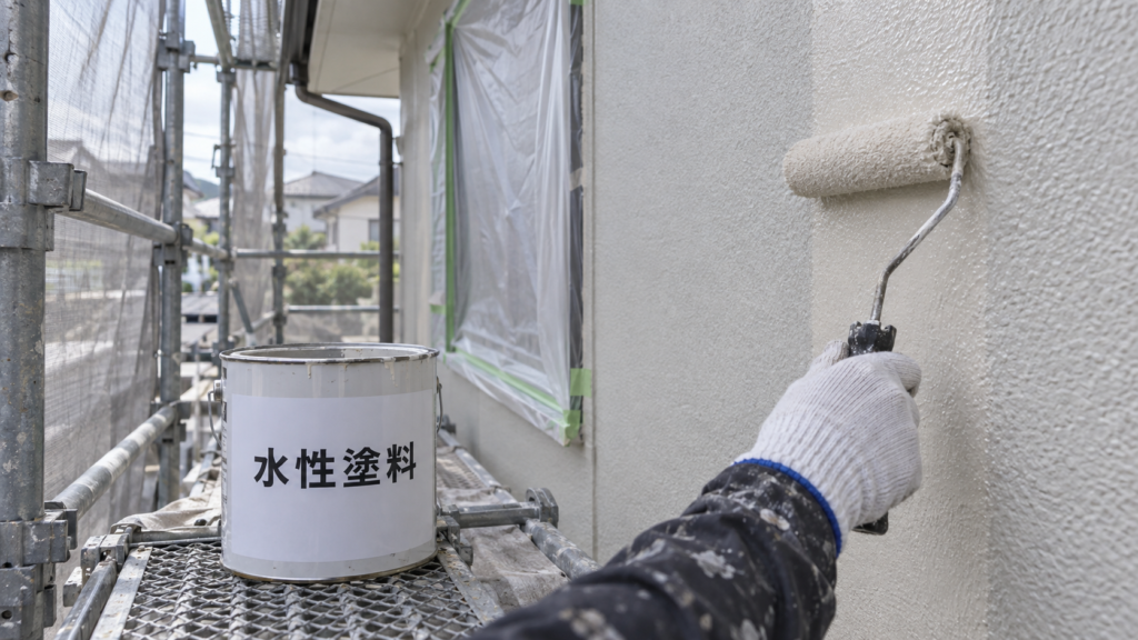 中間市・宗像市で外壁塗装に水性塗料は使える？特徴と選び方を解説